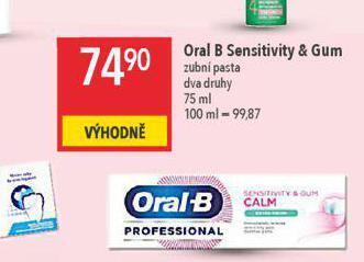 Globus Oral-b zubní pasta nabídka