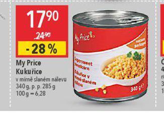 Globus Kukuřice nabídka