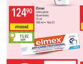 Globus Elmex zubní pasta nabídka