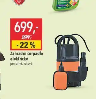 Globus Zahradní čerpadlo elektrické nabídka