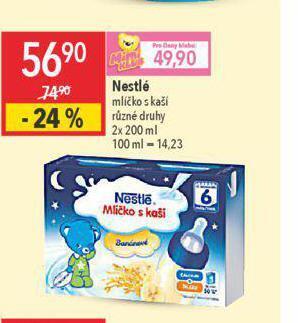 Globus Nestlé mlíčko s kaší nabídka