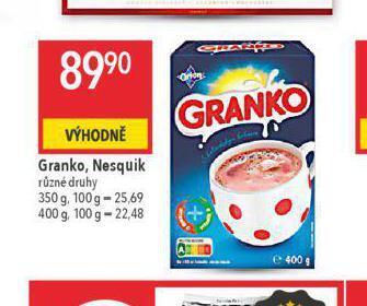 Globus Granko nabídka