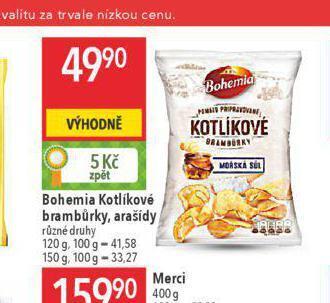 Globus Bohemia kotlíkové brambůrky nabídka