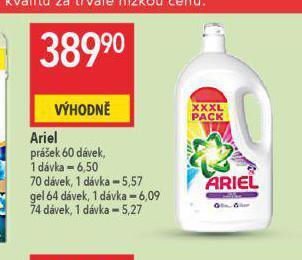 Globus Ariel prací prostředek nabídka