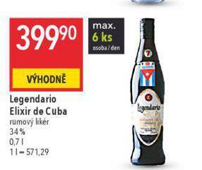 Globus Legendario elixir de cuba nabídka