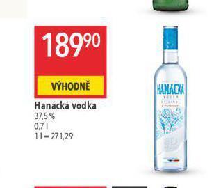 Globus Hanácká vodka nabídka