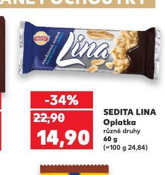 Kaufland Sedita lina oplatka nabídka