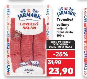 Kaufland Trvanlivé salámy nabídka