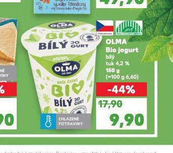 Kaufland Olma bio jogurt nabídka