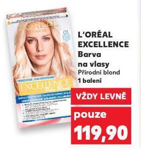 Kaufland Loreal excellence barva na vlasy nabídka
