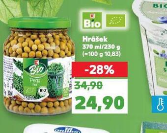 Kaufland Hrášek nabídka