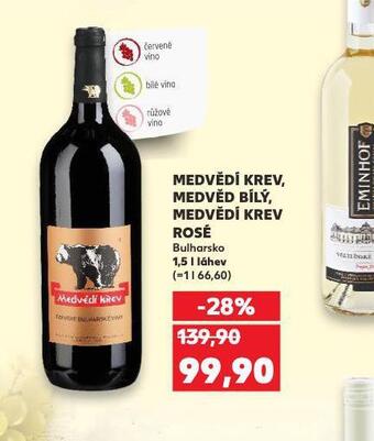 Kaufland Medvědí krev nabídka