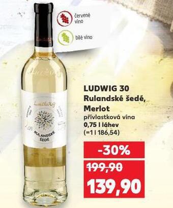 Kaufland Ludwig 30 rulandské šedé nabídka