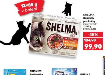 Kaufland Shelma kapsičky pro kočky nabídka