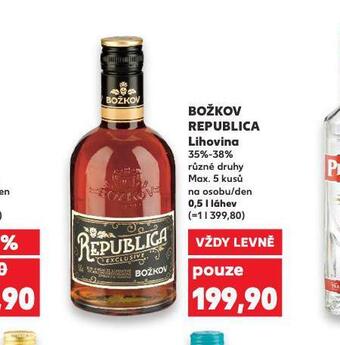 Kaufland Božkov republica nabídka