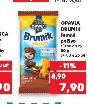 Kaufland Opavia brumík jemné pečivo nabídka