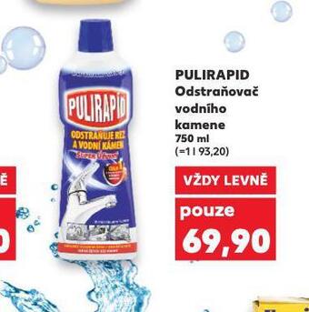Pulirapid odstraňovač vodního kamene