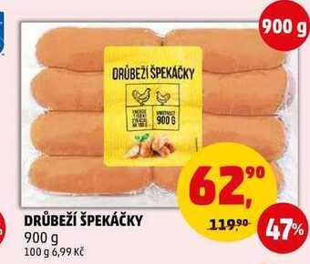 Penny Market Drůbeží špekáčky, 900 g nabídka