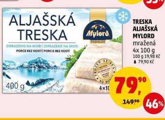 Penny Market Treska aljašská mylord, 4x 100 g nabídka