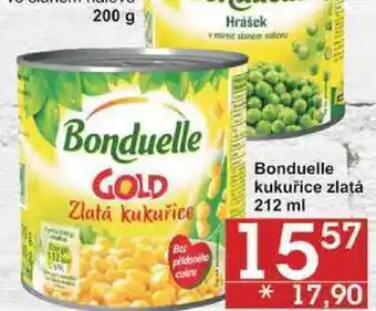 Jip Bonduelle kukuřice zlatá, 212 ml nabídka