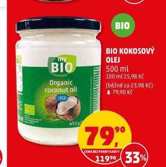 Penny Market Bio kokosový olej, 500 ml nabídka