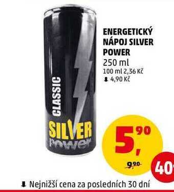 Penny Market Energetický nápoj silver power, 250 ml nabídka