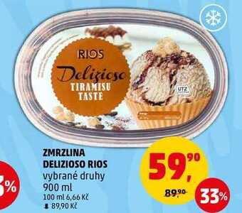 Penny Market Zmrzlina delizioso rios, 900 ml nabídka
