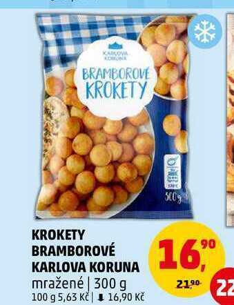 Penny Market Krokety bramborové karlova koruna, 300 g nabídka