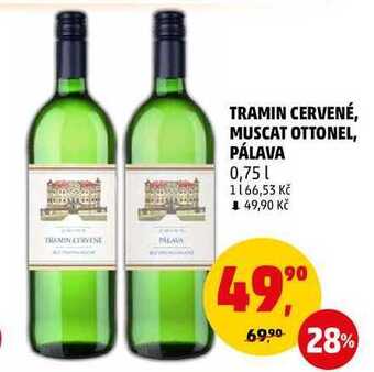 Penny Market Tramin cervené, 0,75 l nabídka