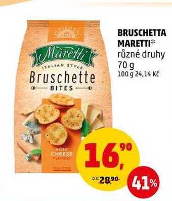Penny Market Bruschetta maretti, 70 g nabídka