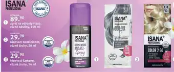 Rossmann Isana professional tónovací šampon, 14 ml nabídka