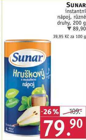 Rossmann Sunar instantní nápoj, 200 g nabídka