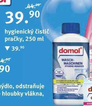 Rossmann Domol hygienický čistič pračky, 250 ml nabídka