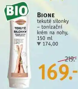 Rossmann Bione tekuté silonky - tonizační krém na nohy, 150 ml nabídka