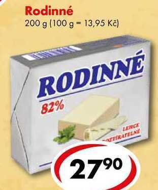 CBA Rodinné, 200 g nabídka