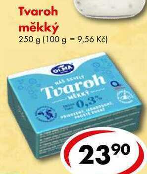 CBA Tvaroh měkký, 250 g nabídka