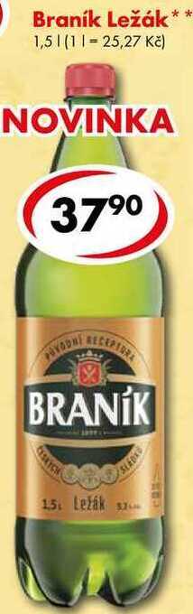 CBA Braník ležák, 1,5 l nabídka