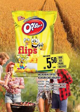 Tamda Foods Mcrobin opss kukuřičné křupky nabídka