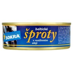 Tamda Foods Sokra baltické šproty v rostlinném oleji 240g nabídka