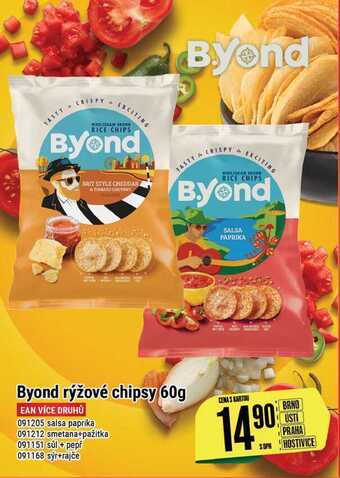 Tamda Foods Byond rýžové chipsy 60 g nabídka