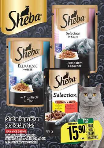 Tamda Foods Sheba kapsička pro kočky 85 g nabídka