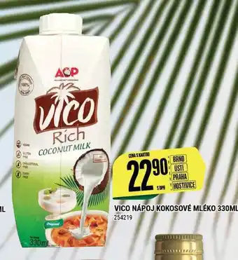 Tamda Foods Vico nápoj kokosové mléko 330ml nabídka