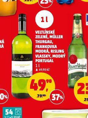 Penny Market Frankovka modrá nabídka