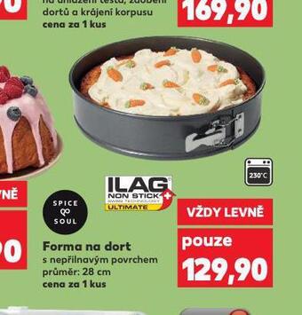 Kaufland Forma na dort nabídka