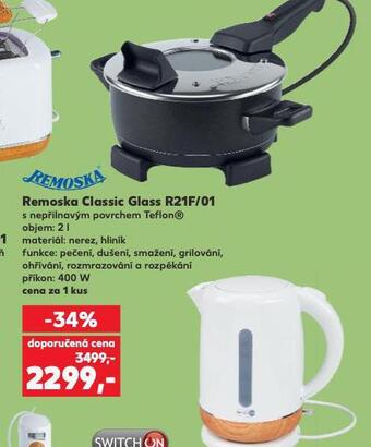 Kaufland Remoska classic glass nabídka