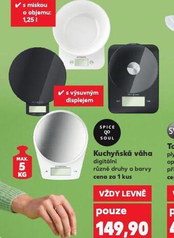 Kaufland Kuchyňská váha nabídka