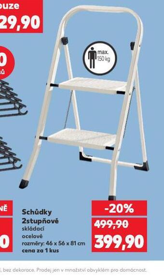 Kaufland Schůdky 2 stupňové nabídka