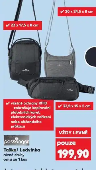 Kaufland Taška / ledvinka nabídka