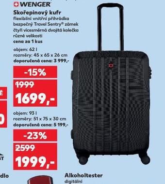 Kaufland Skořepinový kufr 93 l nabídka