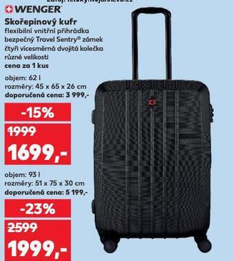 Kaufland Skořepinový kufr 62 l nabídka